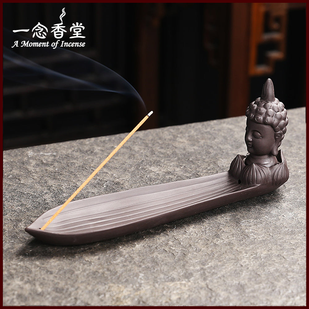 Budda Head Design Incense Stick Holder